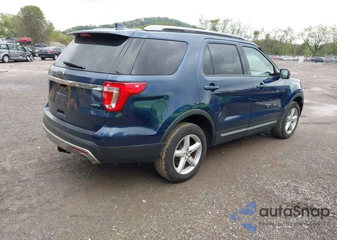 2017 Ford Explorer Xlt from USA, damaged, VIN 1FM5K8D86HGD66946